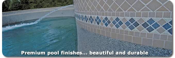 Pool filling with water