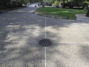 Heated Driveway with Drain