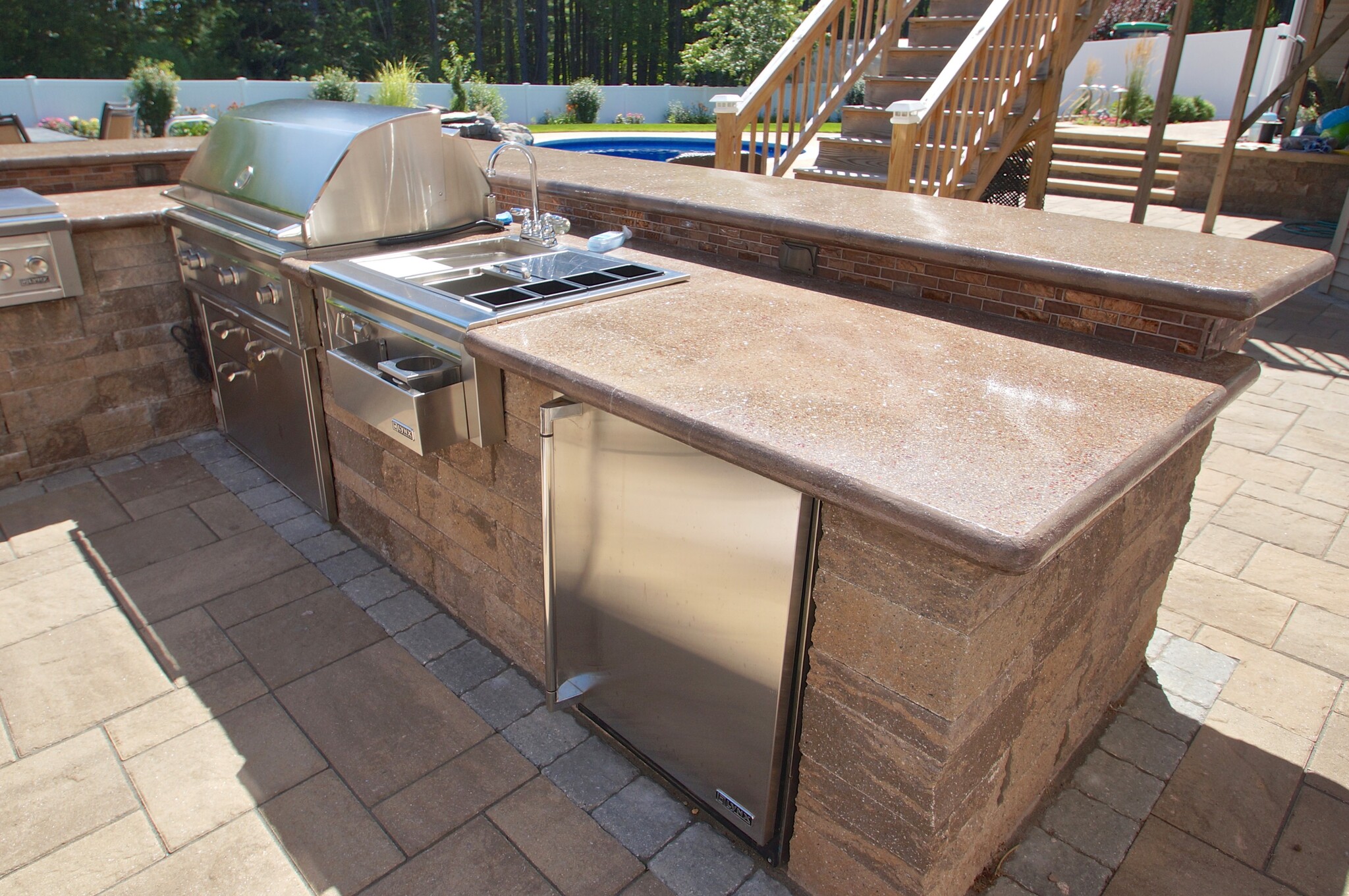 Outdoor Kitchen Countertops, Outdoor Countertops