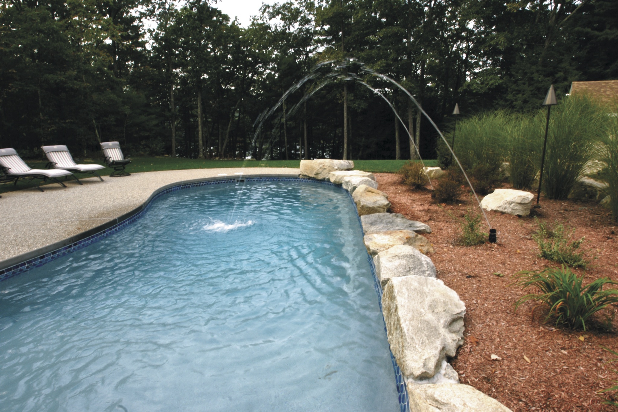 Natural stone coping