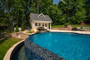 Infinity above ground pool