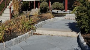 Natural Stone Pathway Curb