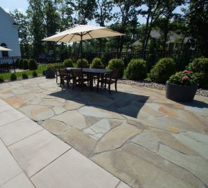 Natural Stone Paver Patio