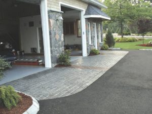 Stamped Concrete Driveway
