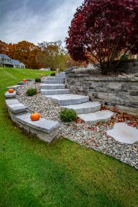 Techo Bloc steps