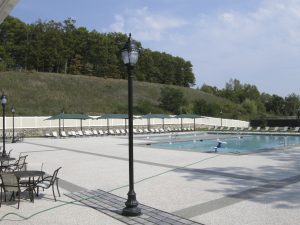 Commercial Pool Patio