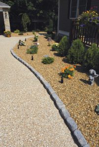 Curb appeal hardscaping