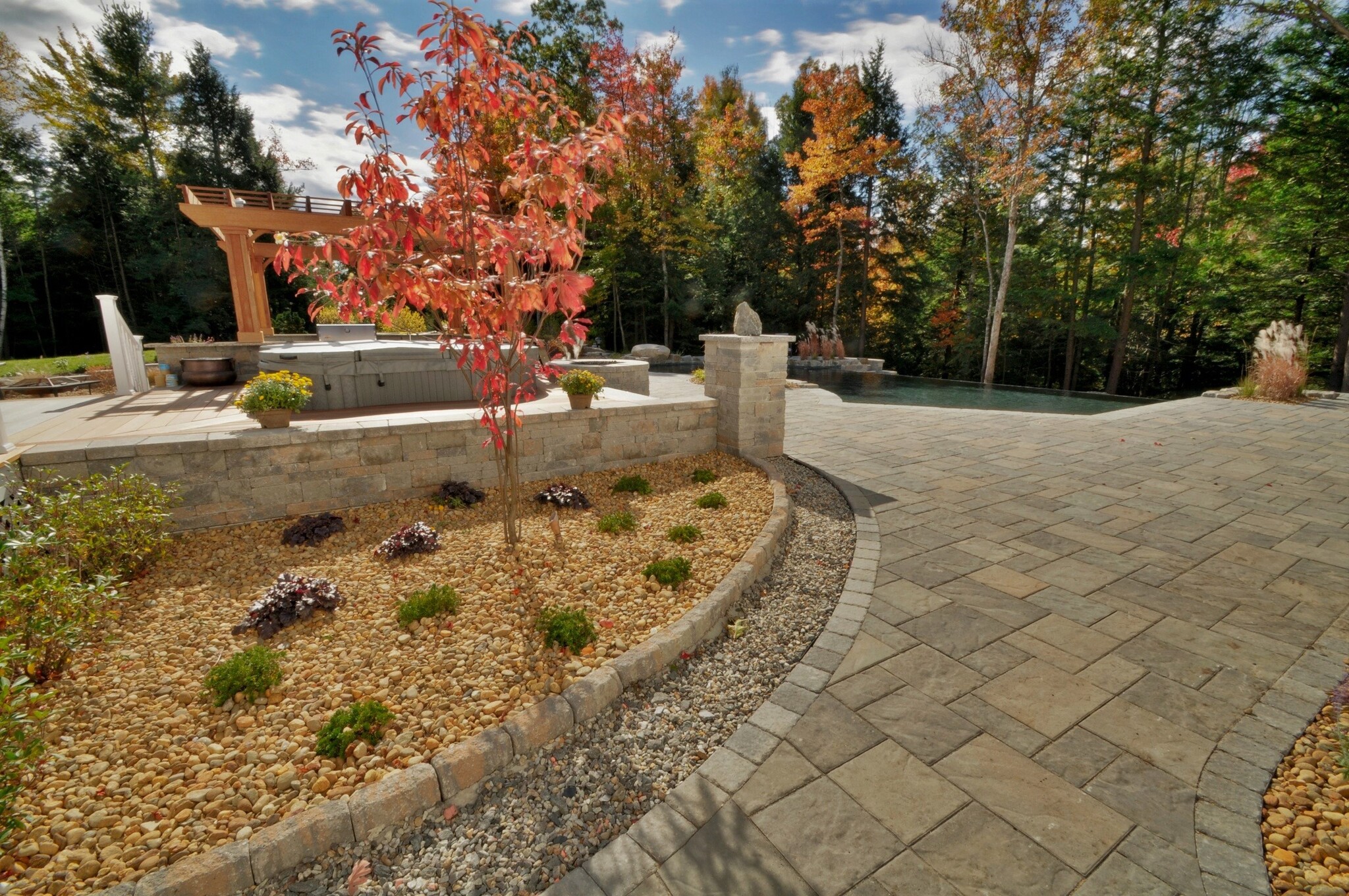 French Drain Patio