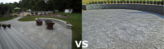 Stamped Concrete vs. Pavers: Which Is Better?