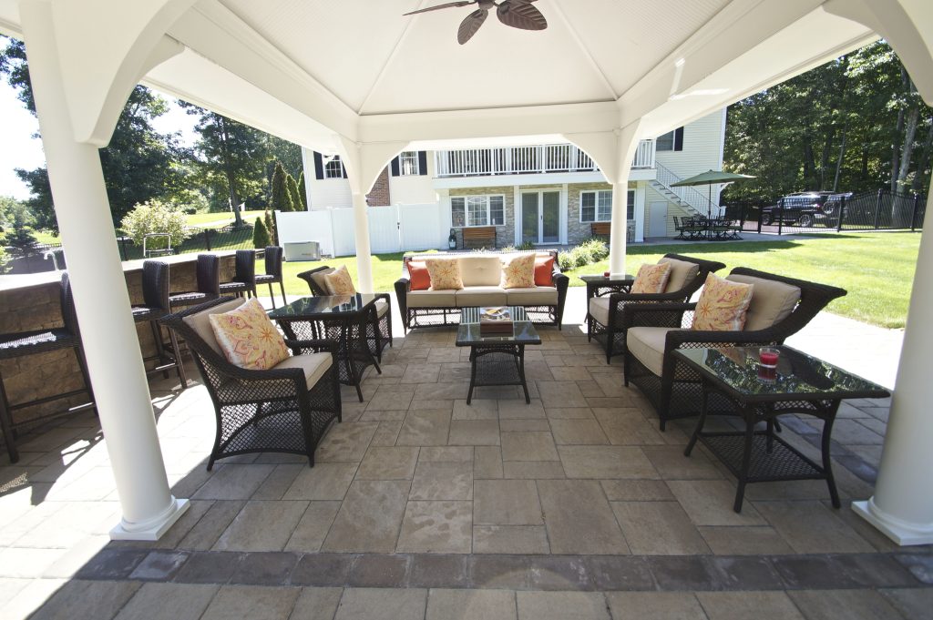9. Covered Paver Patio