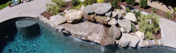 Natural Stone Waterfalls by Triad Associates