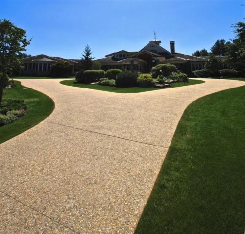 Exposed Aggregate Driveway