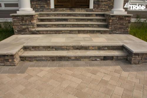 Natural Stone Walkway and Steps