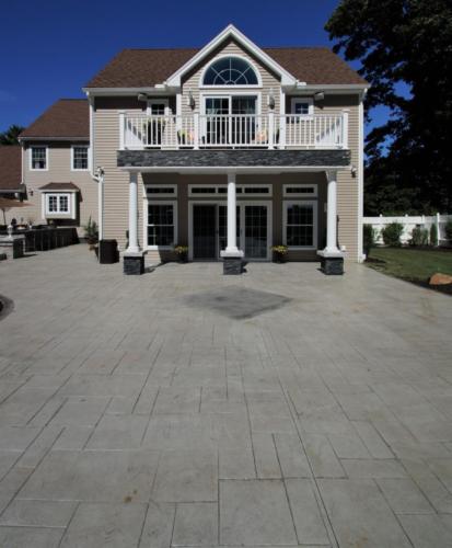 Stamped Concrete Driveway