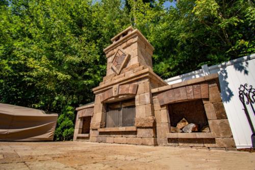 Outdoor Living Fire Place Oven