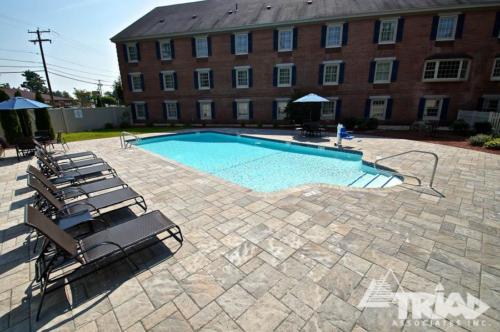 Commercial Paver Pool Patio