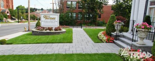 Commercial Paver Walkway