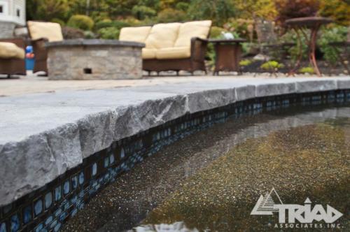 Pool-Coping With Natural Stone