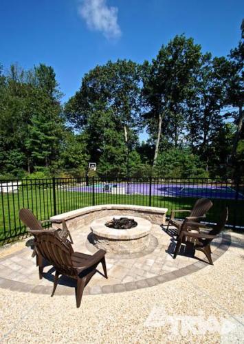 Fire Pit with Seating