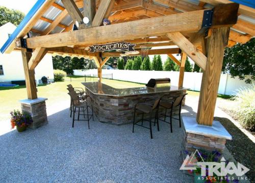 Covered Outdoor Kitchen
