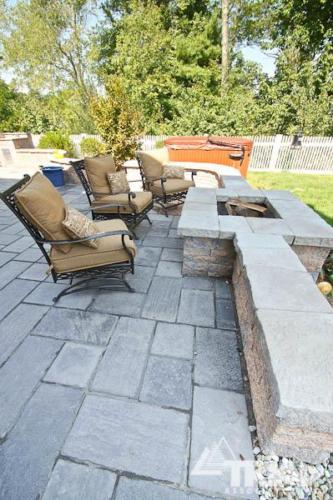 Patio with Fire Pit