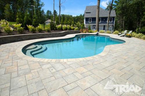 Paver Pool Deck
