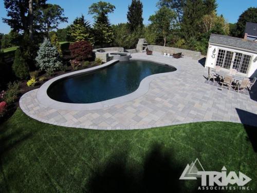 Paver Pool Deck