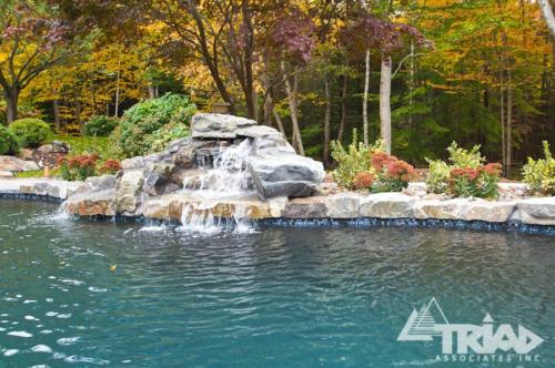 Pool Waterfall Water Feature